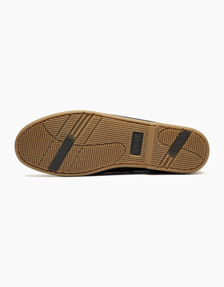 Dek Saltburn Moc Mens Navy/Brown