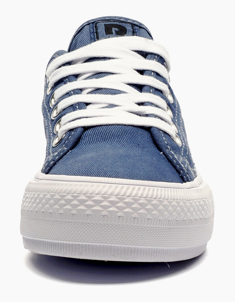 Dek Azalea Womens Shoes Denim Blue
