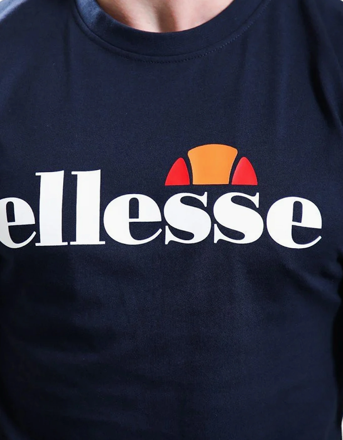 Ellesse Tewsbury Mens Heritage T-Shirt Navy