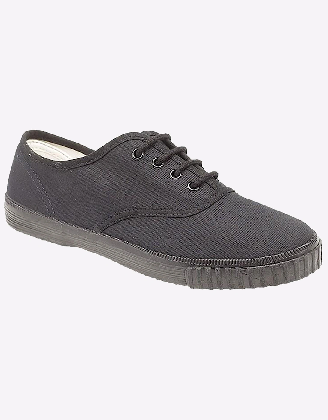 Dek Portland Plimsols Junior Black