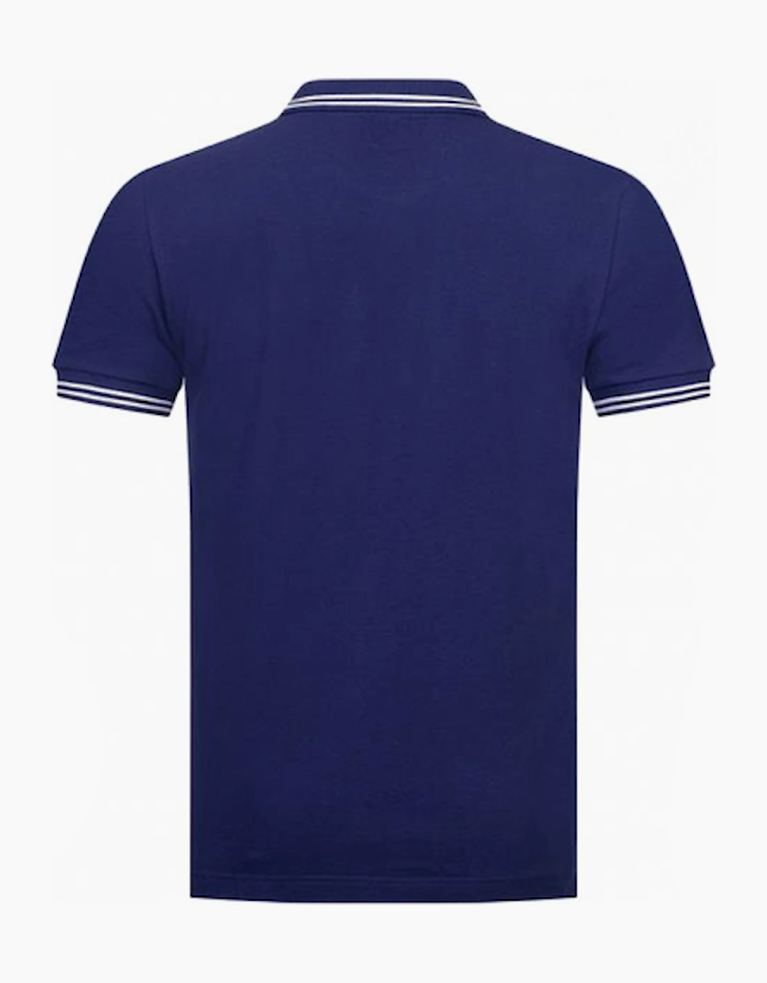 Ellesse Dioran Tipped Mens Polo Shirt Blue