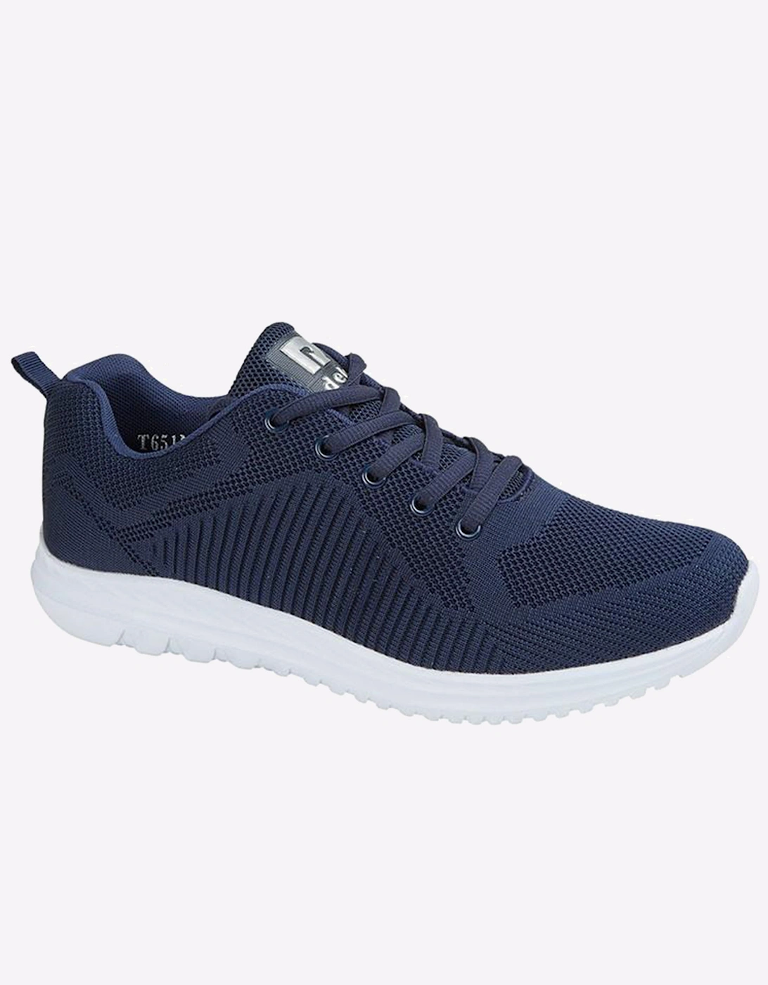 Dek Freeways Memory Foam Trainers Navy