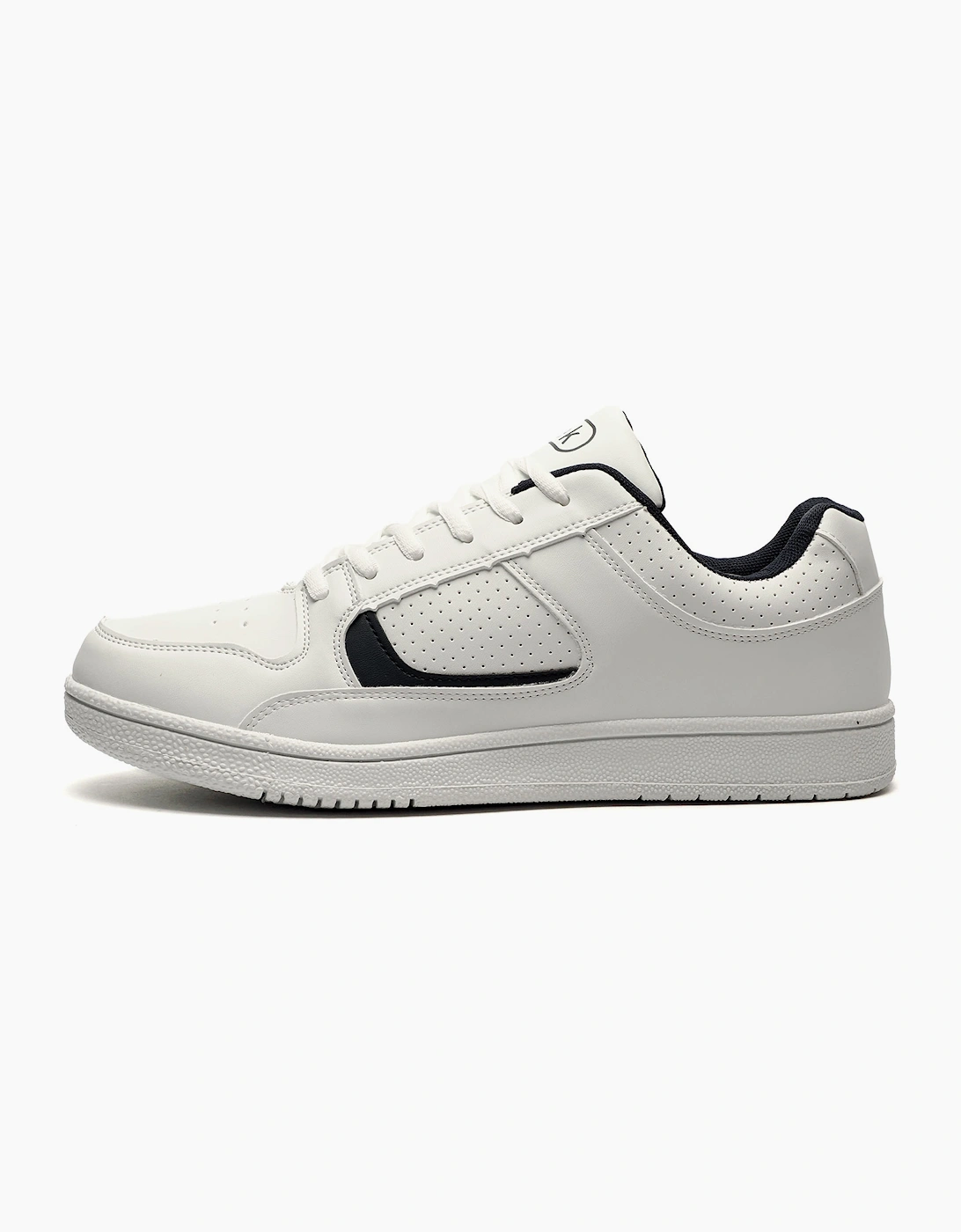 Dek Euston Mens Trainers White/Navy Blue