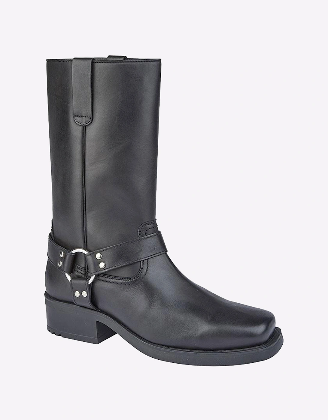 Woodland High Harley Western Boots Mens Black