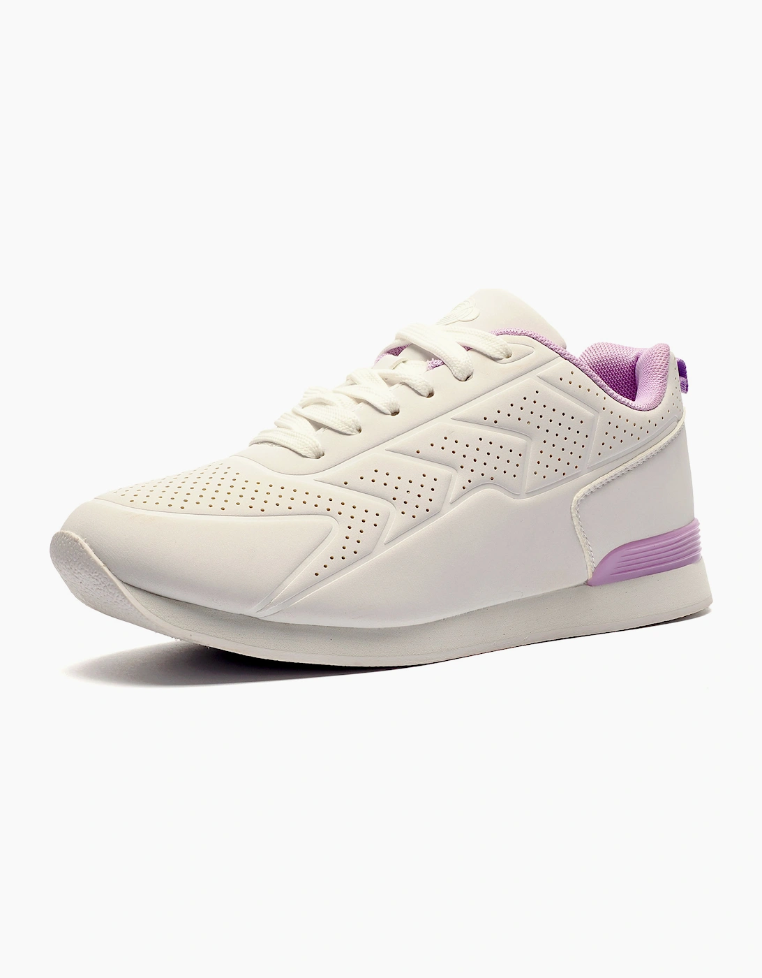 Dek Fluke Womens Trainers White/Lilac
