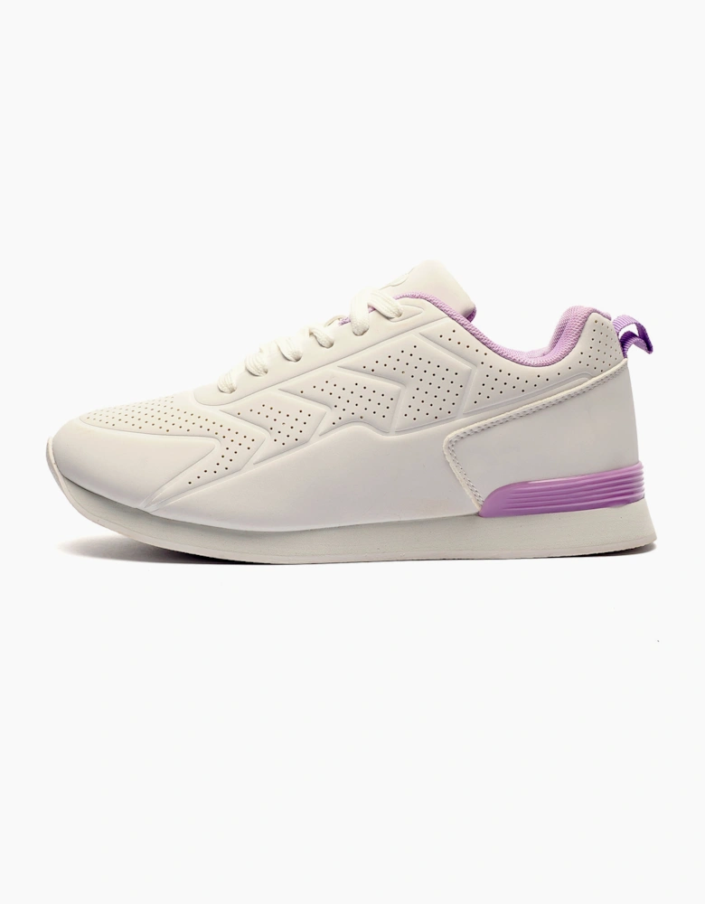 Dek Fluke Womens Trainers White/Lilac