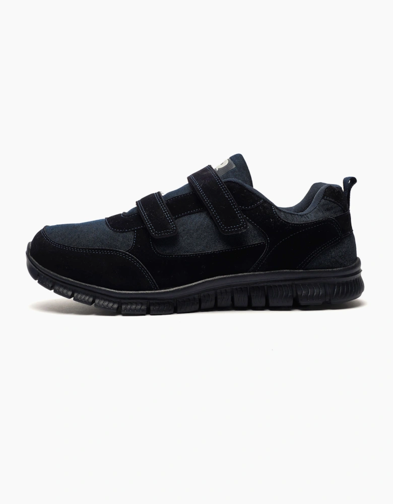 Dek Viking Memory Foam Mens Trainers Navy