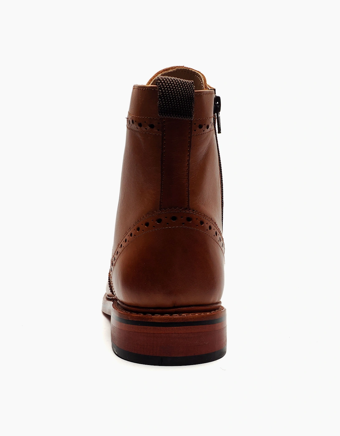Woodland Brampton Brogue Boot Mens Tan