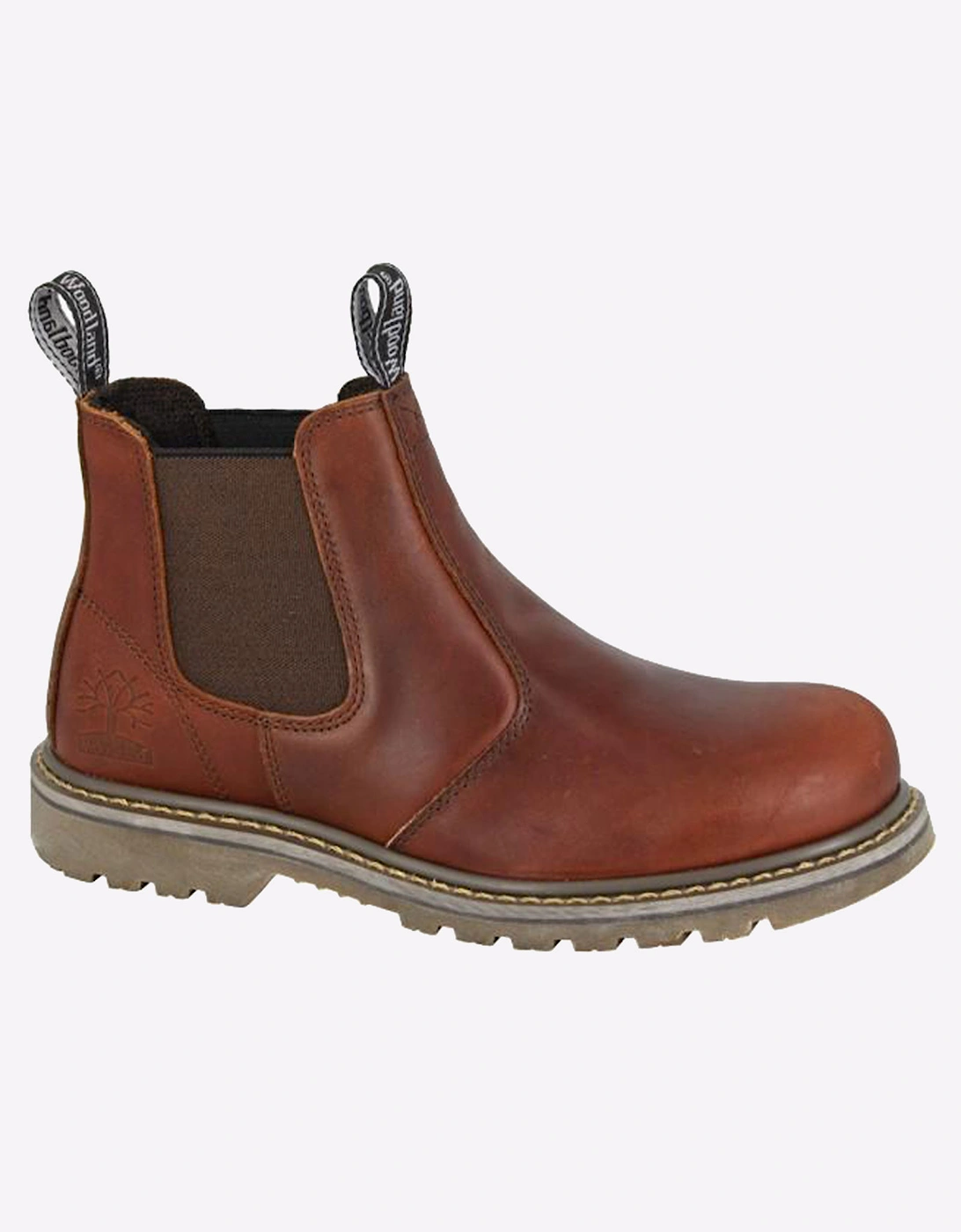 Woodland Davenport Chelsea Boots Mens Brown