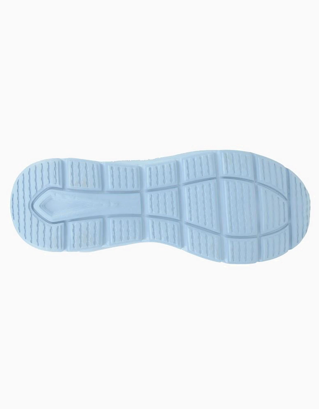 Dek Heron Memory Foam Womens Trainers Grey / Powder Blue
