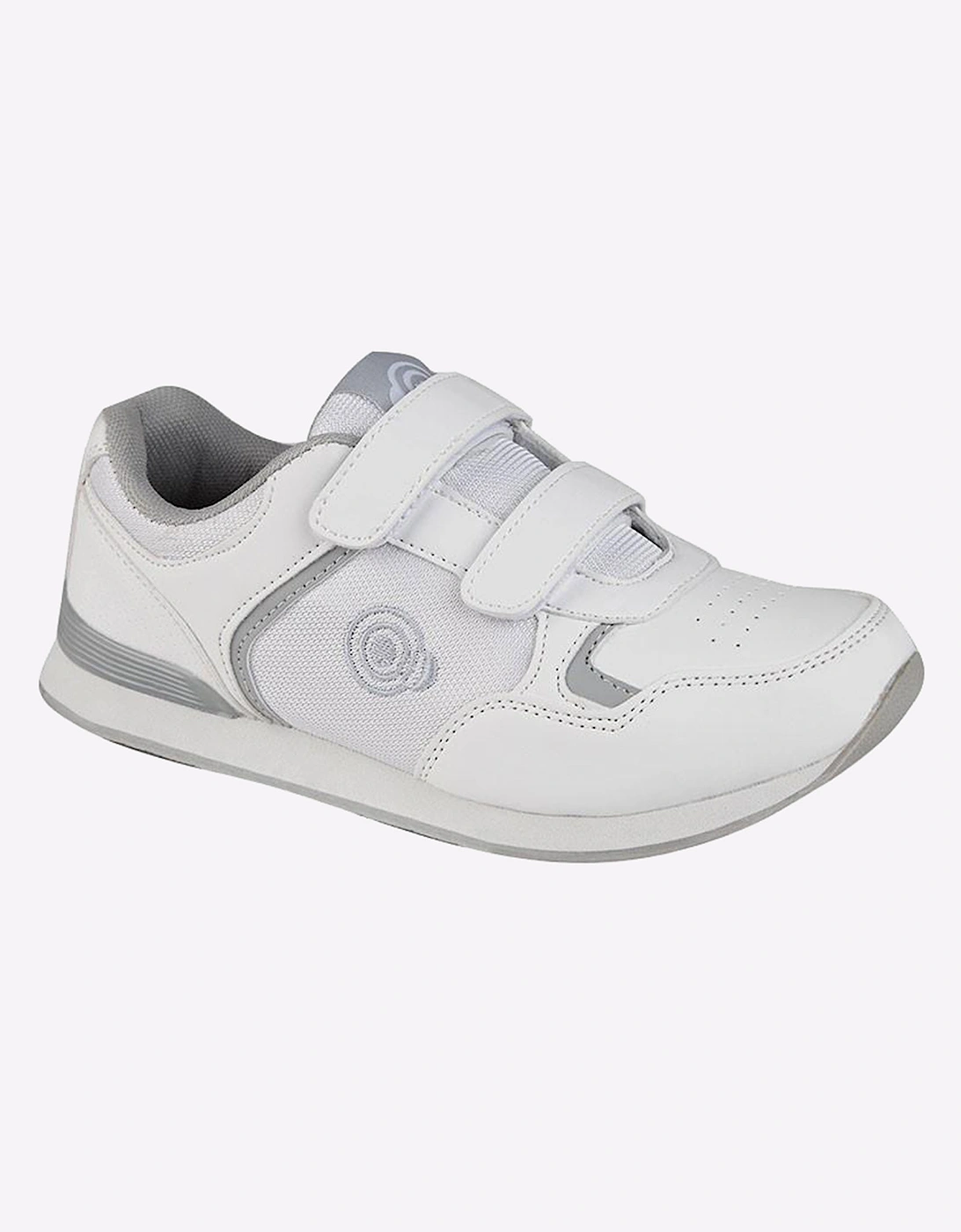 Dek Skipper Touch Fastening Trainer-Style Bowling Shoe Womens White