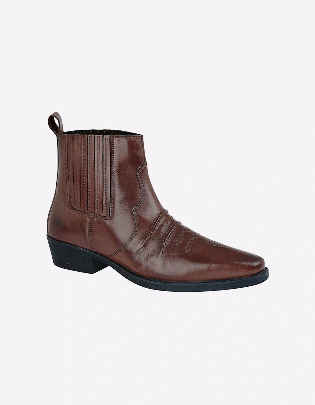 Woodland Nebraska Leather Mens Brown