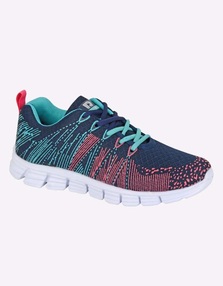 Dek Starlight Superlight Memory Foam Womens Navy/Aqua/Fuchsia