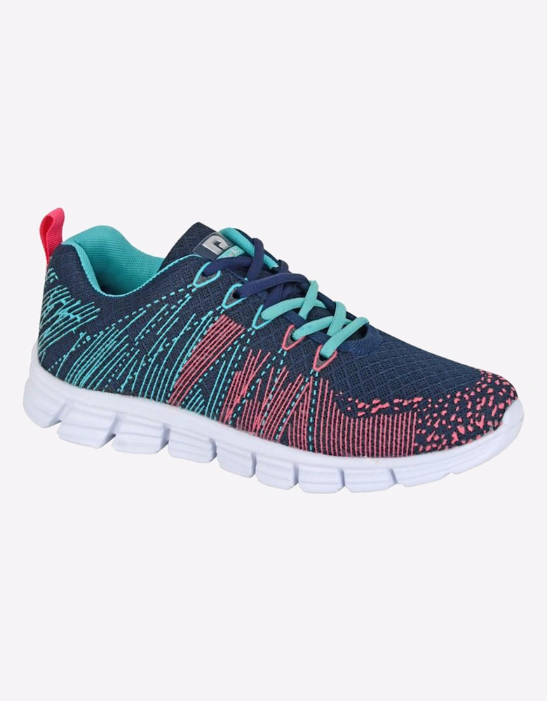 Dek Starlight Superlight Memory Foam Womens Navy/Aqua/Fuchsia