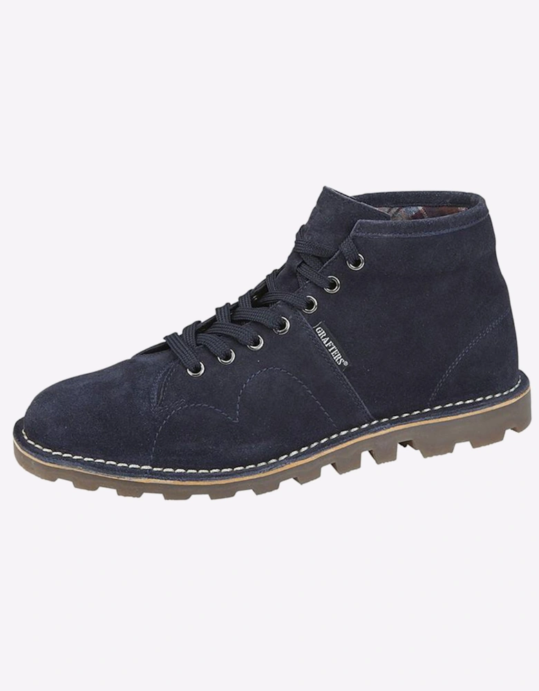 Grafters Holbourne Heritage Boots Mens Navy