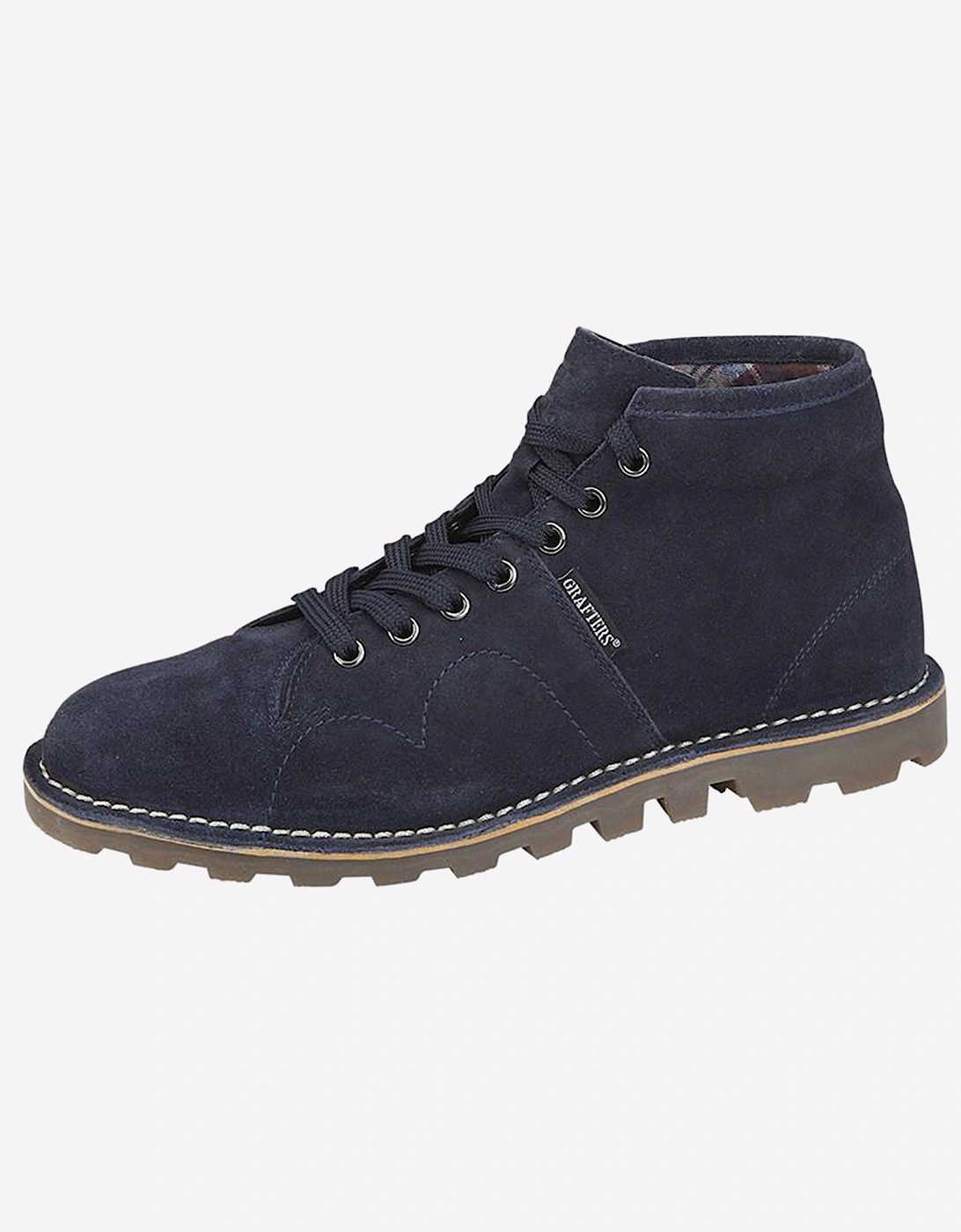 Grafters Holbourne Heritage Boots Mens Navy