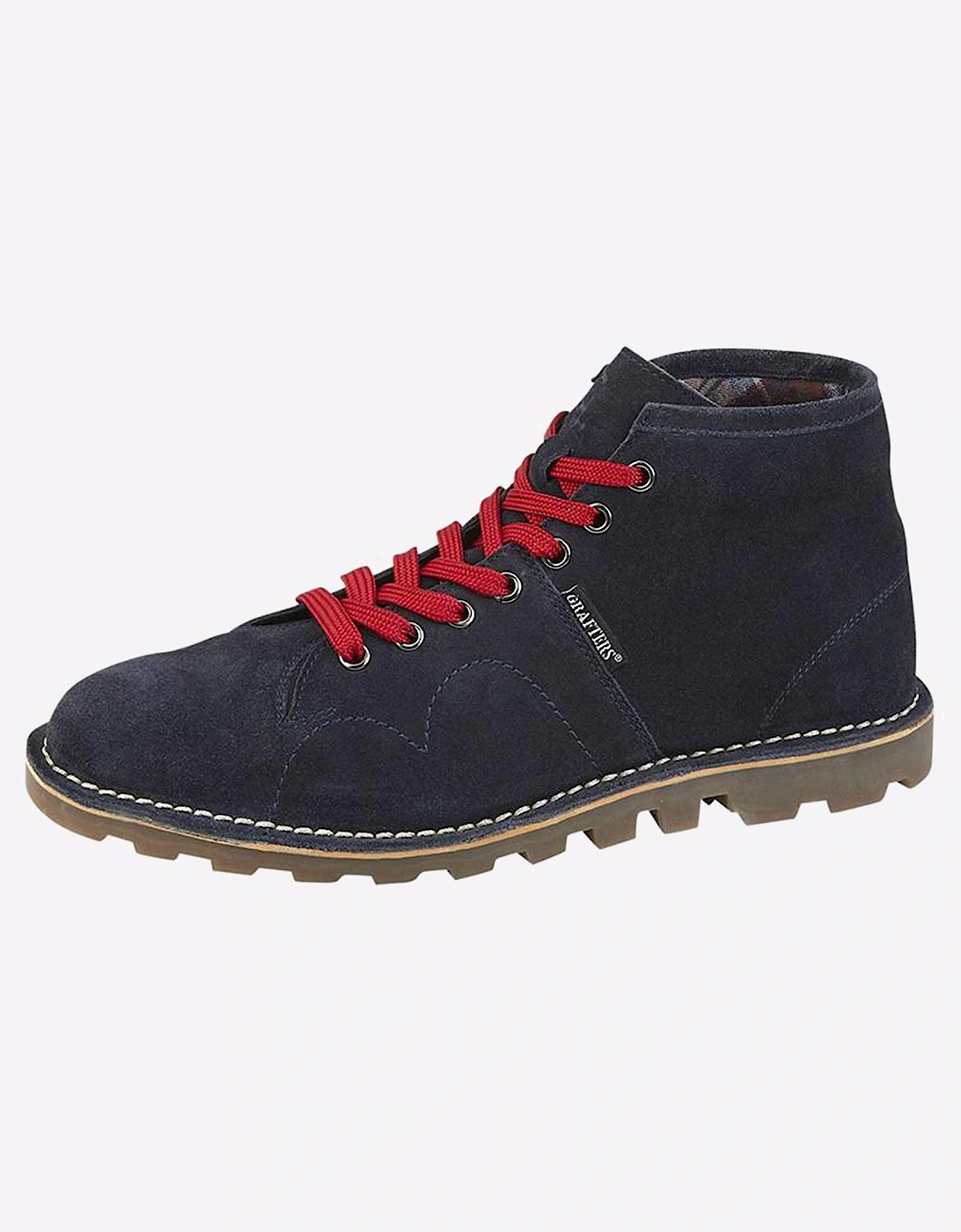 Grafters Holbourne Heritage Boots Mens Navy
