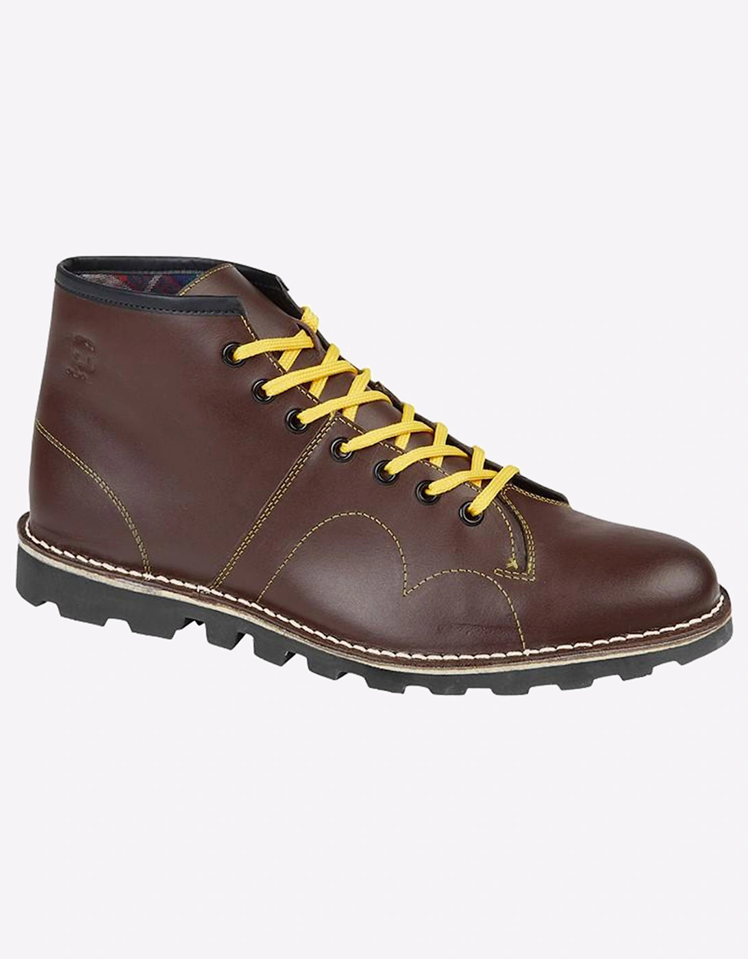 Grafters Holbourne Heritage Boots Mens Wine