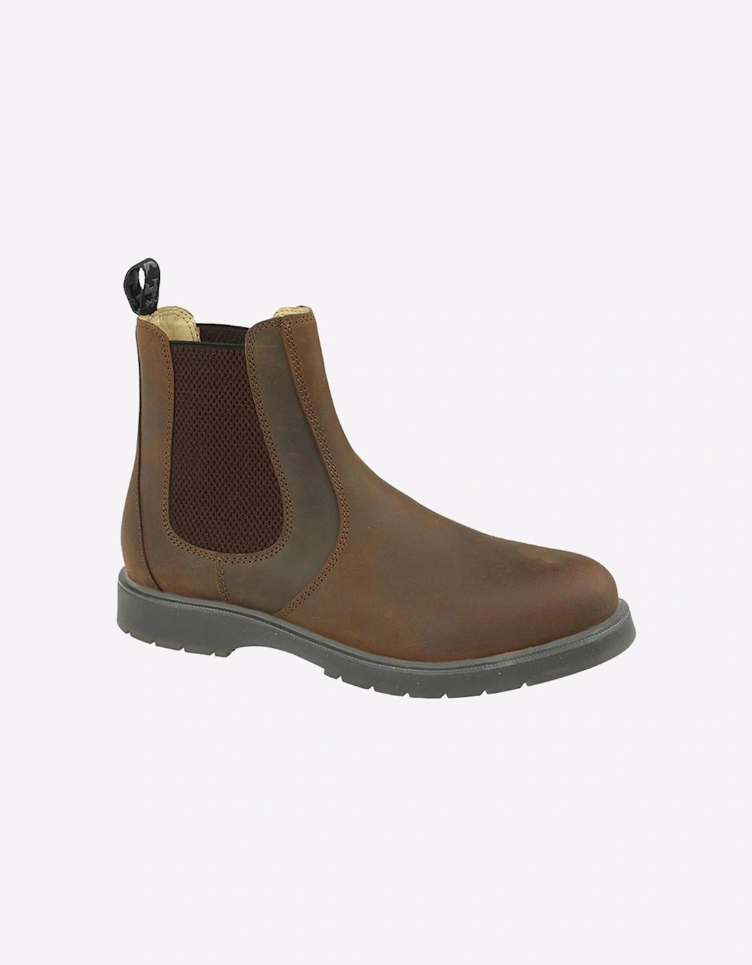 Grafters Weston Chelsea Boots Mens Brown