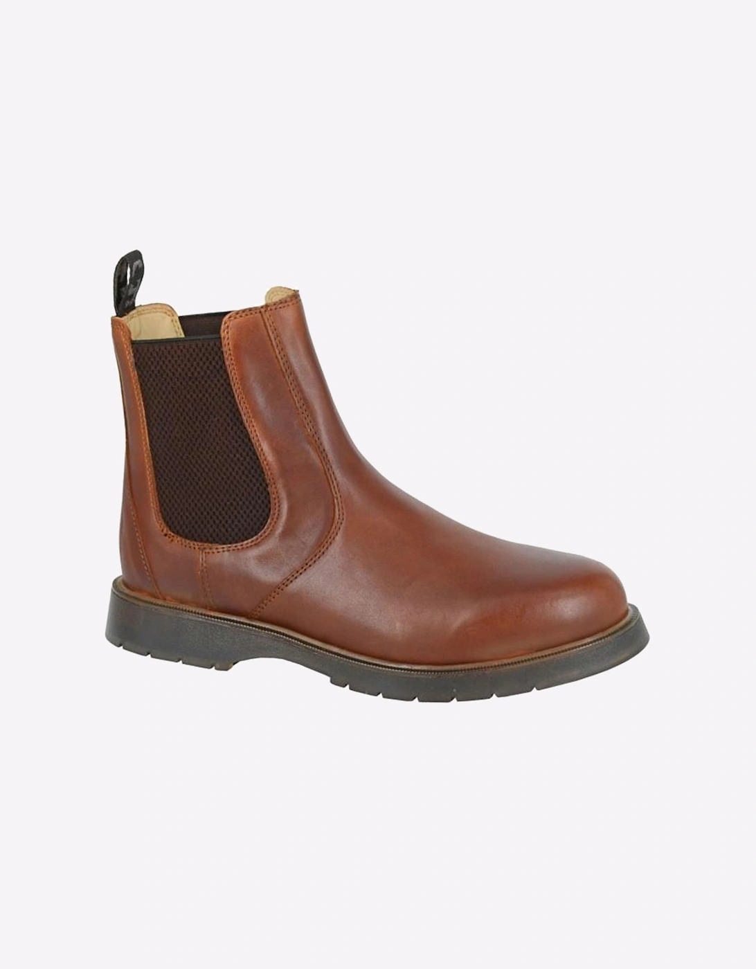 Grafters Weston Chelsea Boots Mens Tan