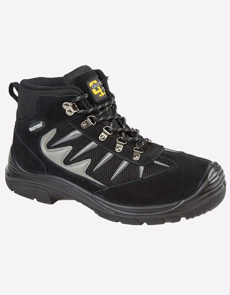 Grafters Mainz Safety Boots Mens Black