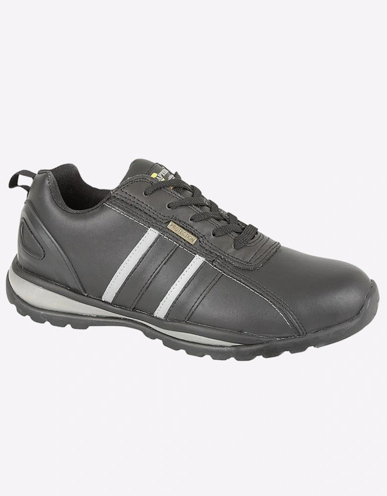 Grafters Delta Safety Trainers Mens Black/Grey