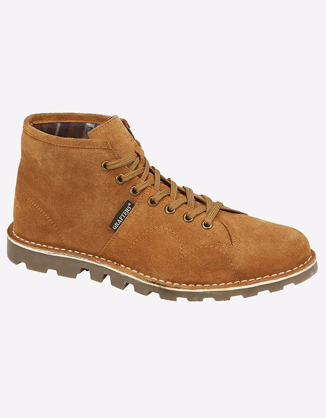 Grafters Holbourne Heritage Boots Mens Tan