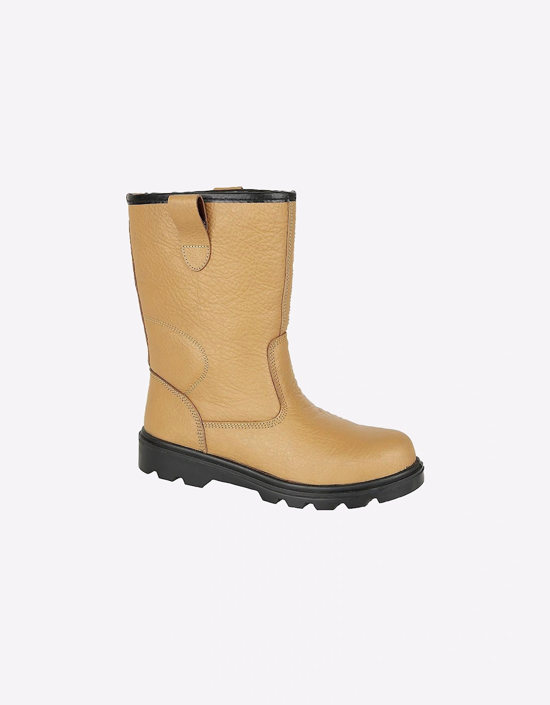 Grafters Helmsley Safety Rigger Boots Mens Tan