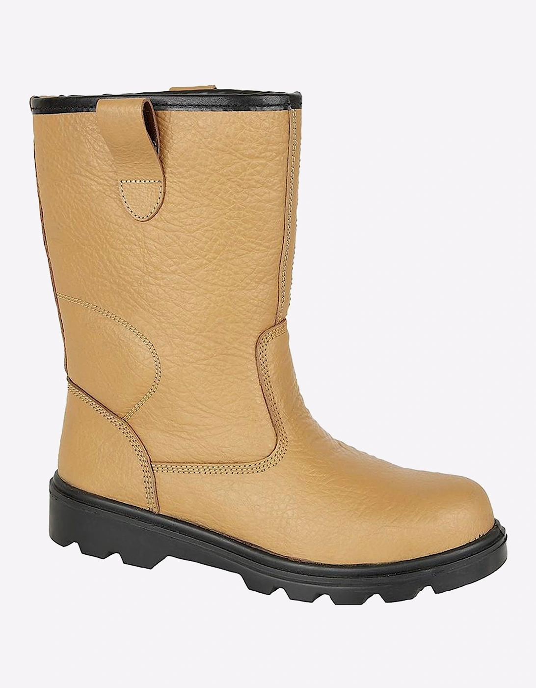 Grafters Helmsley Safety Rigger Boots Mens Tan