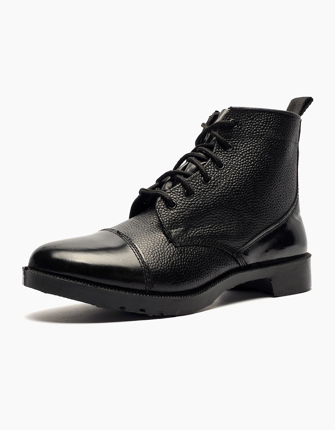 Grafters Umbria Leather Mens Black