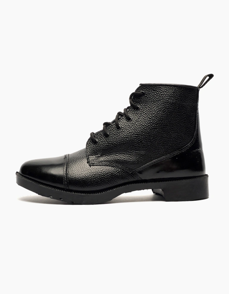Grafters Umbria Leather Mens Black