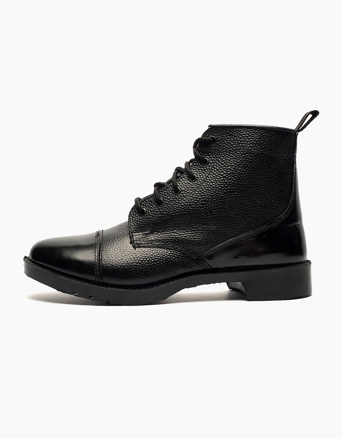 Grafters Umbria Leather Mens Black