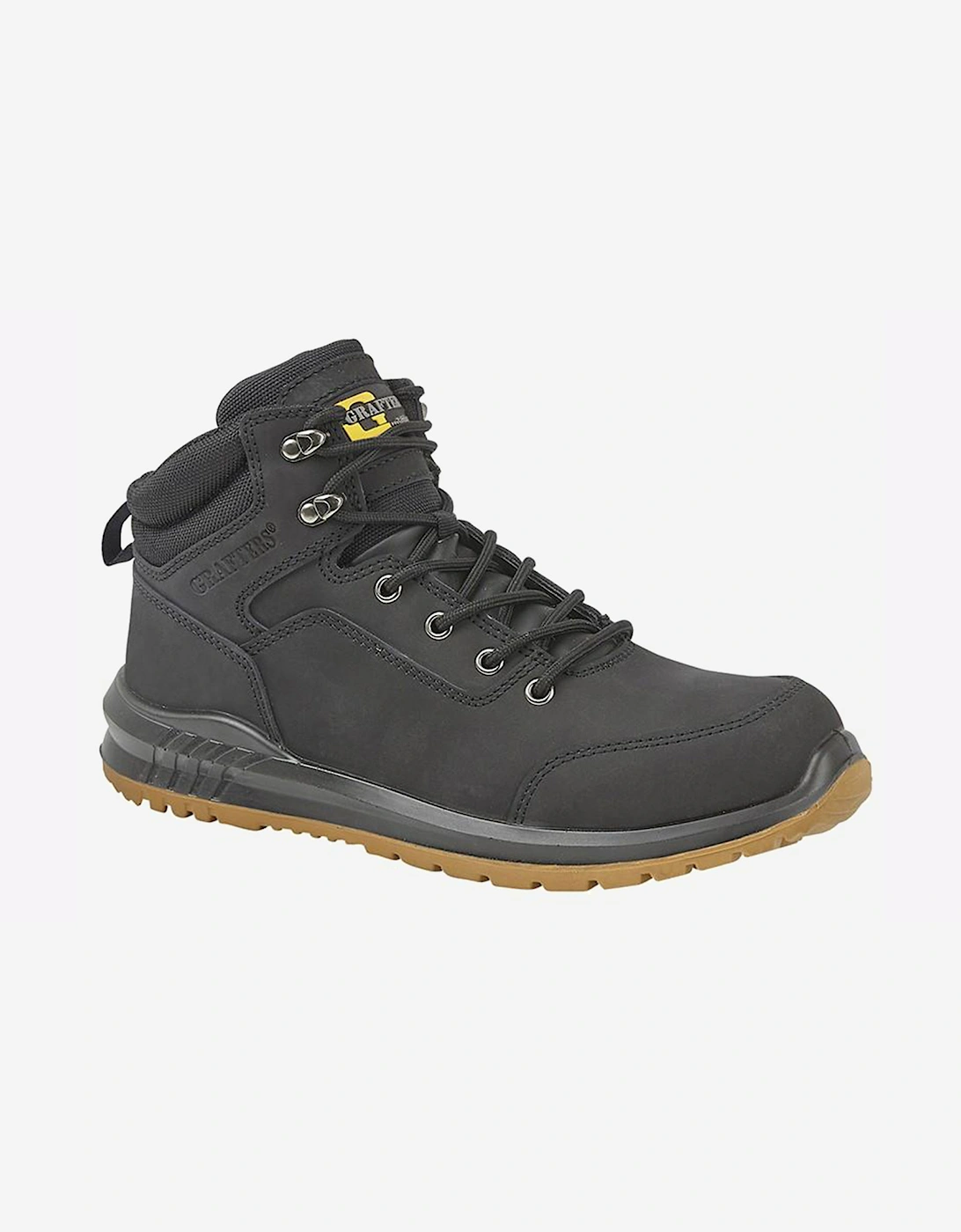 Grafters Action Safety Boots Mens Black