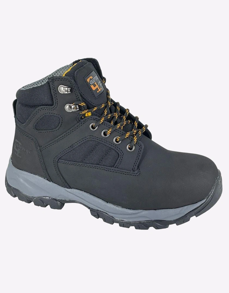 Grafters Sting Safety Leather Mens Black