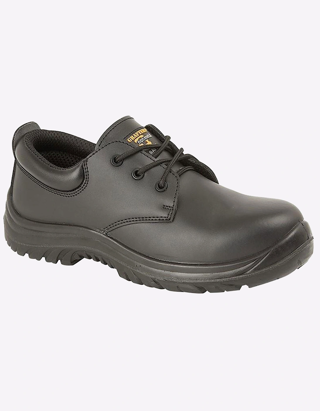 Grafters Atmore NON-METAL Safety Shoes Mens Black