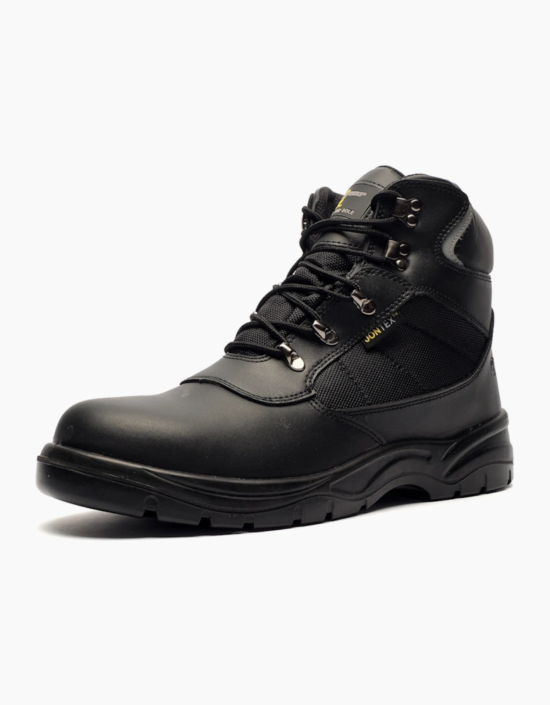 Grafters Rigor Waterproof Safety Boots Mens Black