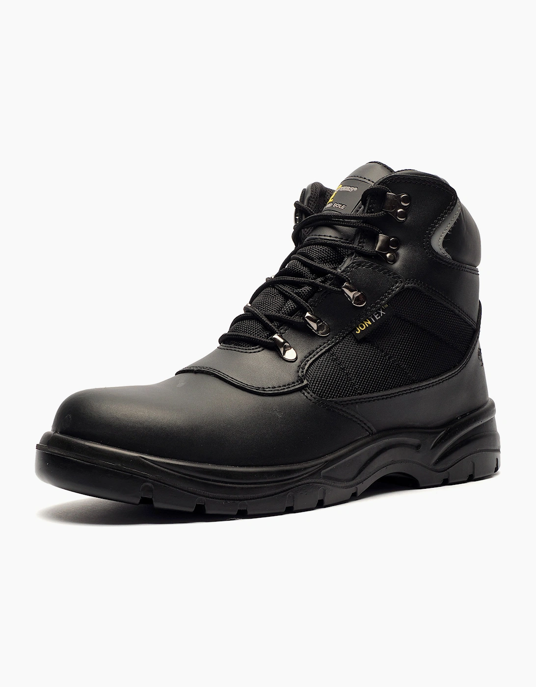 Grafters Rigor Waterproof Safety Boots Mens Black