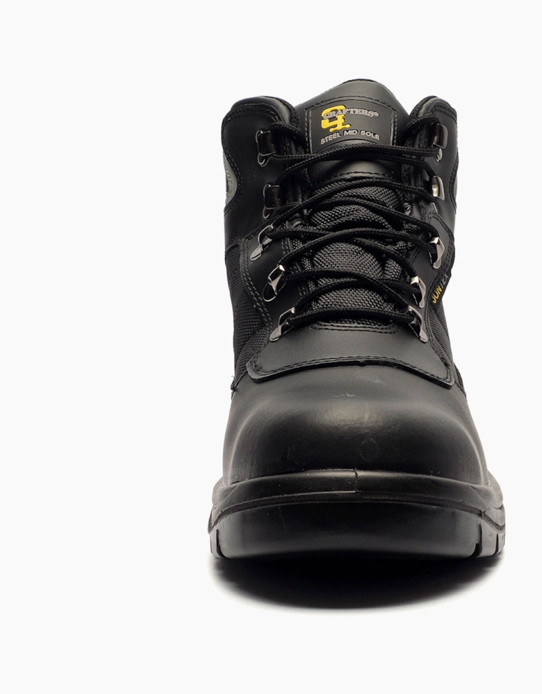 Grafters Rigor Waterproof Safety Boots Mens Black