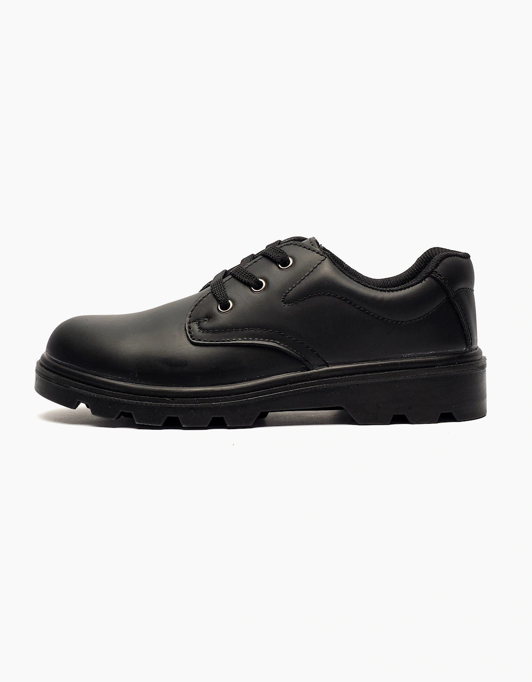 Grafters Iowa Leather Safety Shoes Mens Black