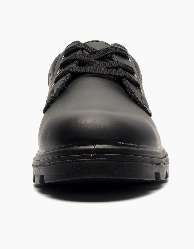 Grafters Iowa Leather Safety Shoes Mens Black