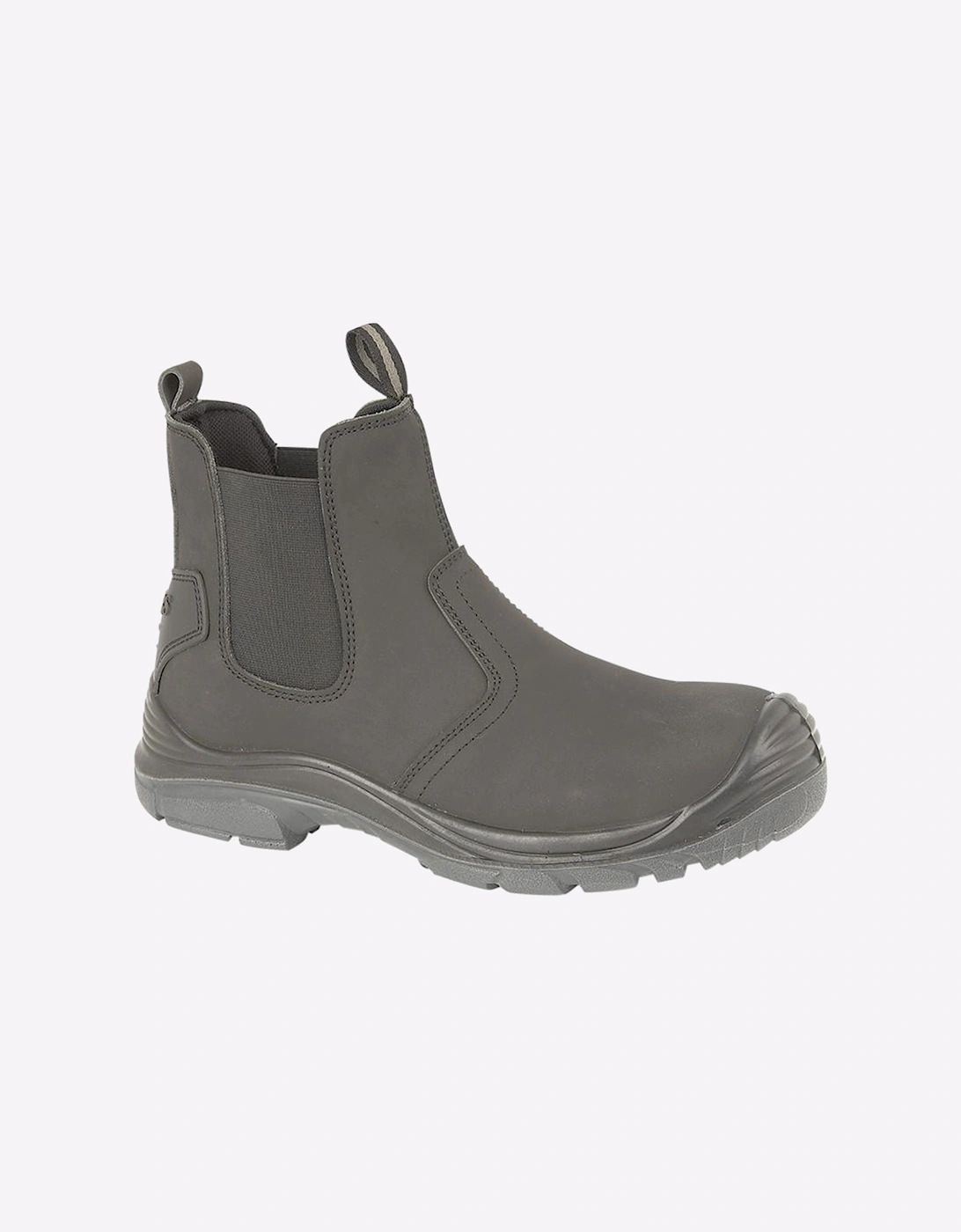 Grafters Goodwin Safety Boot Leather Mens Black