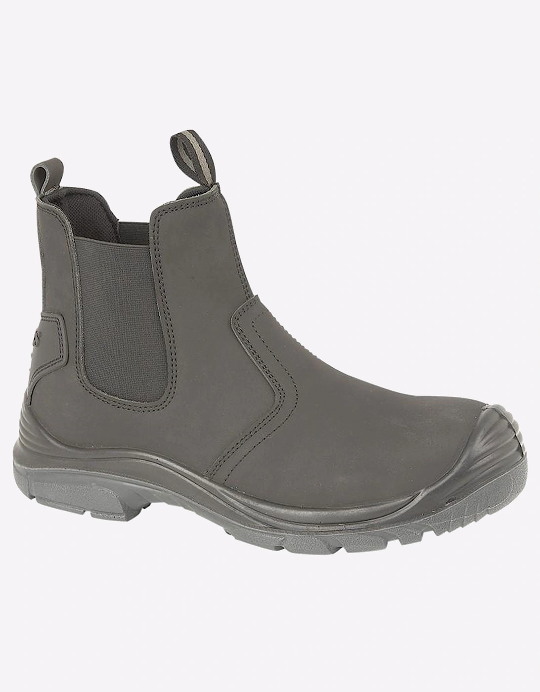 Grafters Goodwin Safety Boot Leather Mens Black