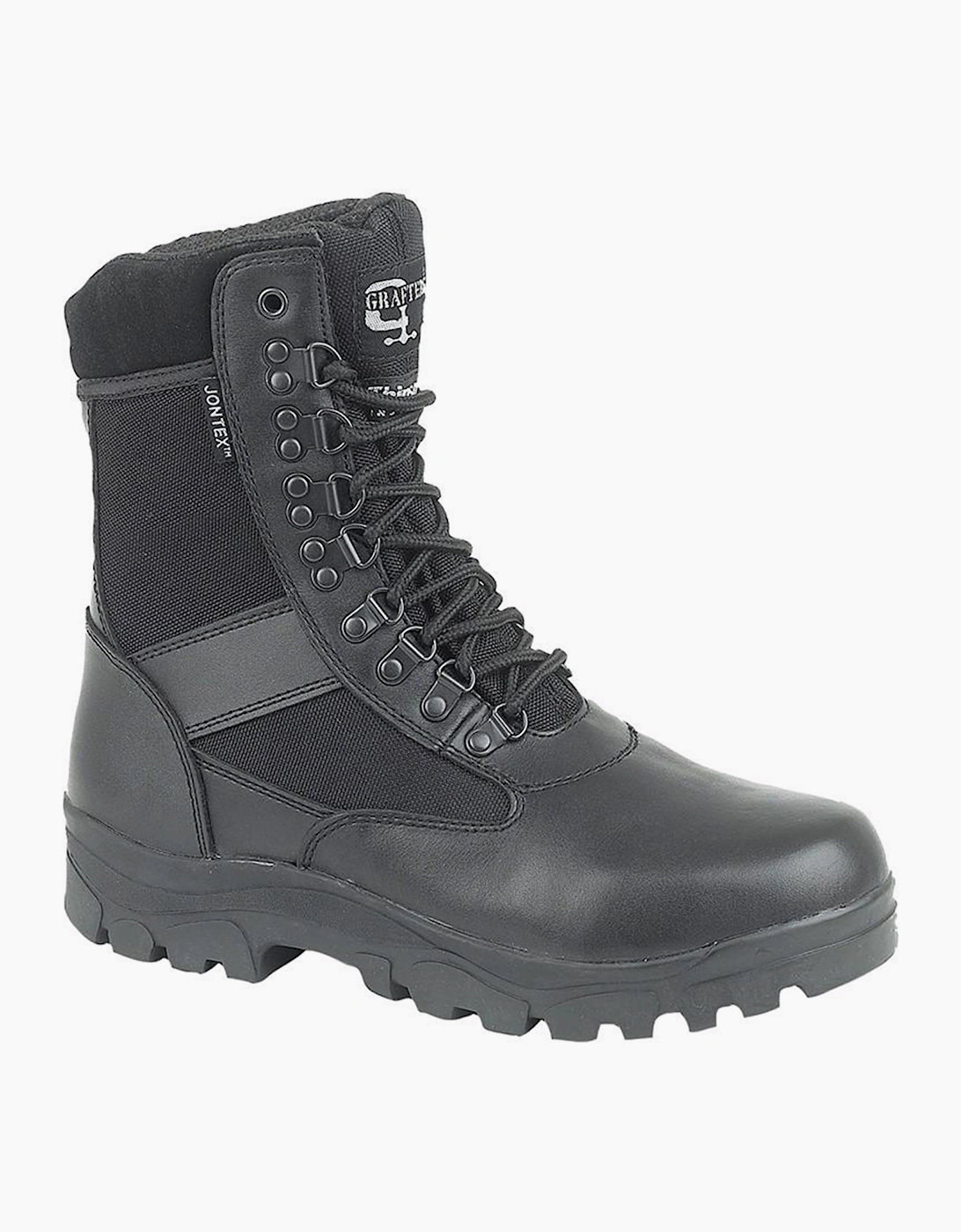 Grafters Cordova Sniper Waterproof Mens Combat Boots Black