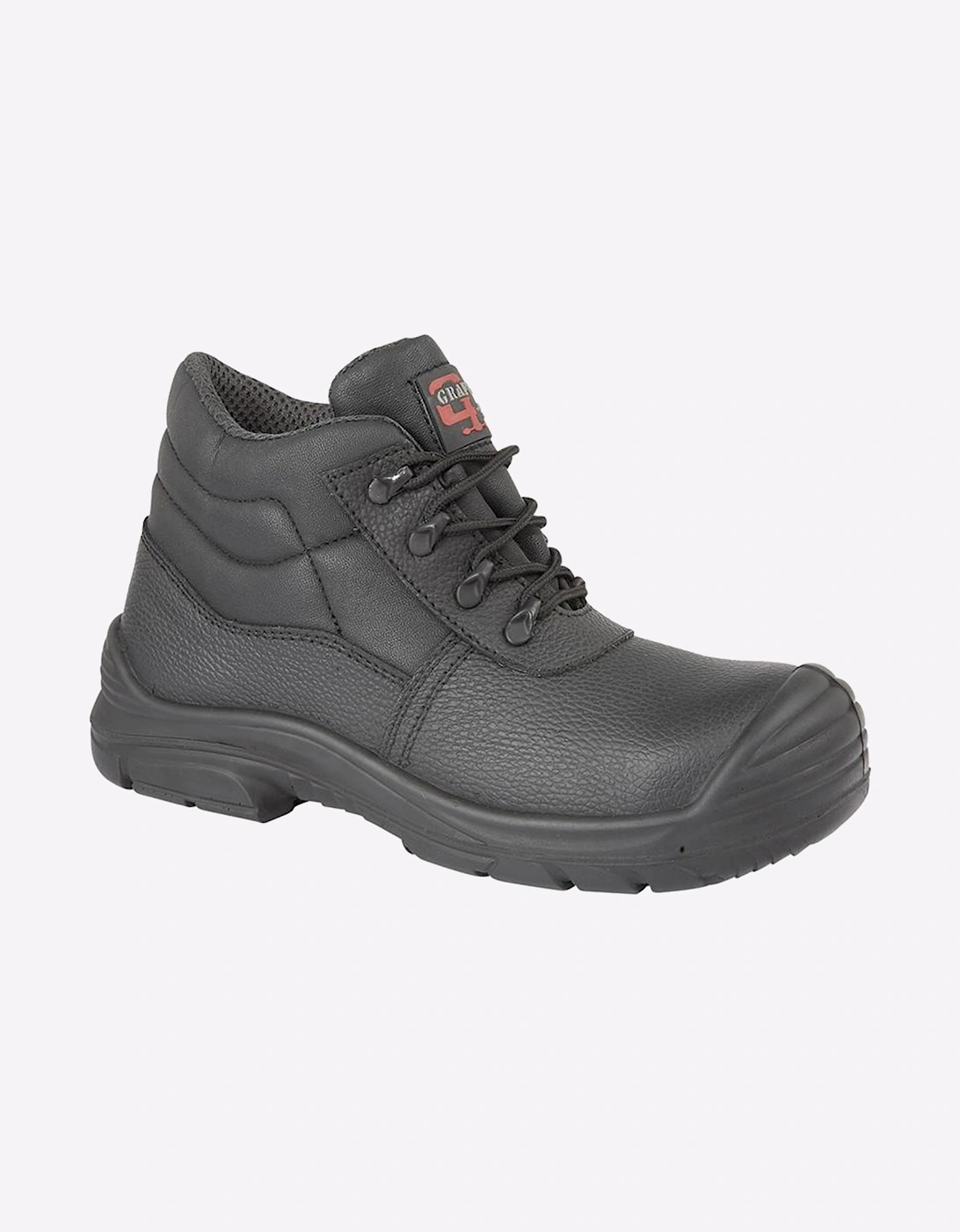 Grafters Redwood Waterproof Safety Boots Wide Fit Mens Black