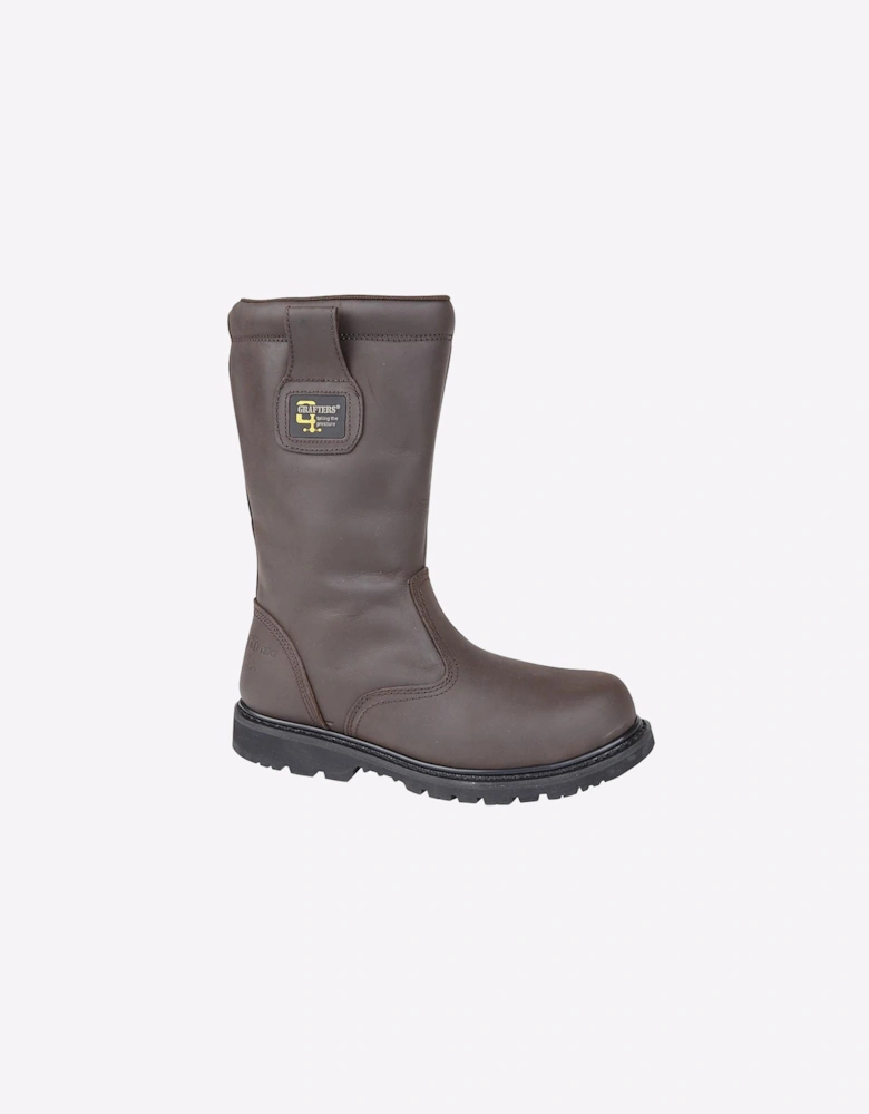 Grafters Idaho Safety Rigger Boot Mens Brown