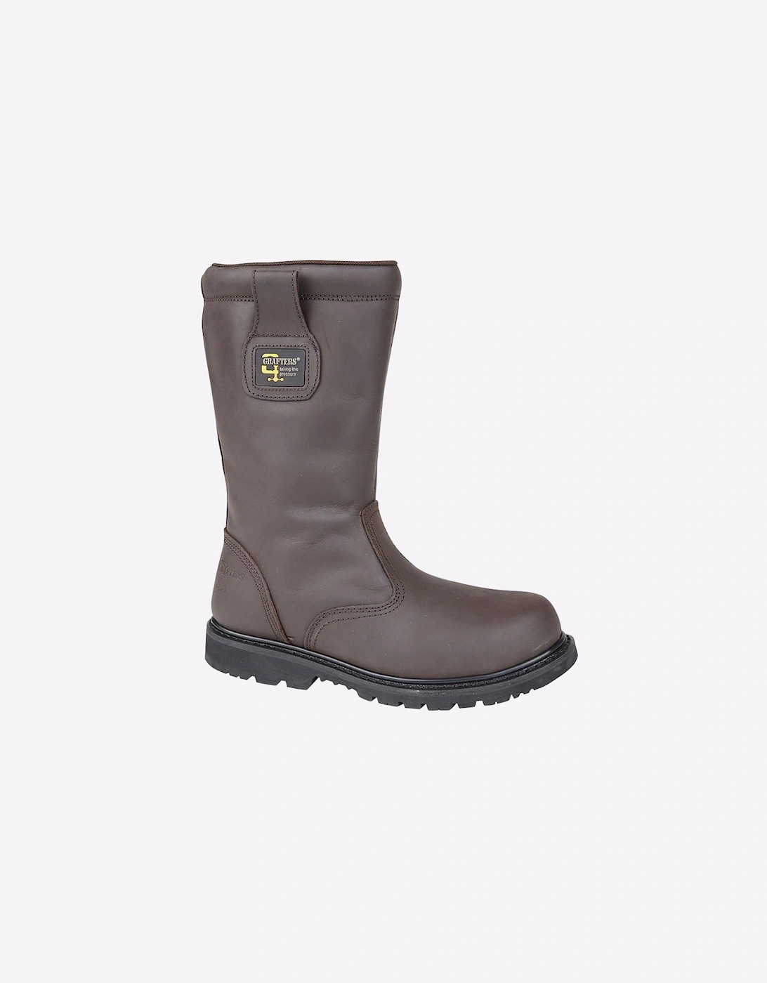 Grafters Idaho Safety Rigger Boot Mens Brown
