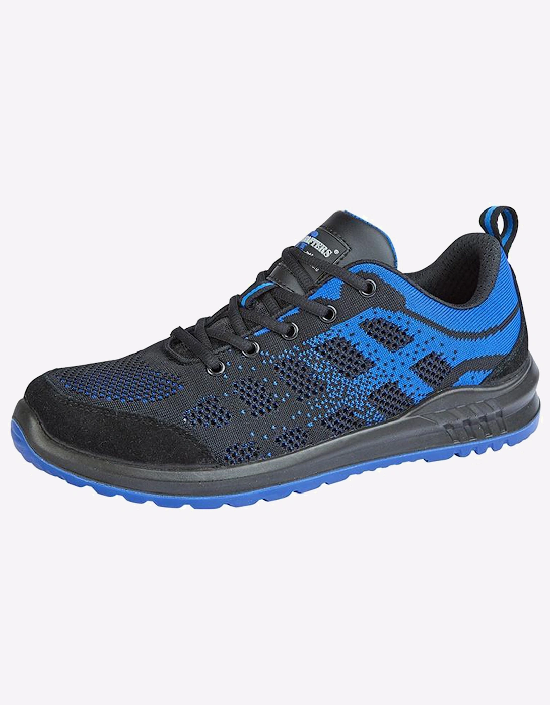 Grafters Monmouth Safety Trainers Mens Black/Blue