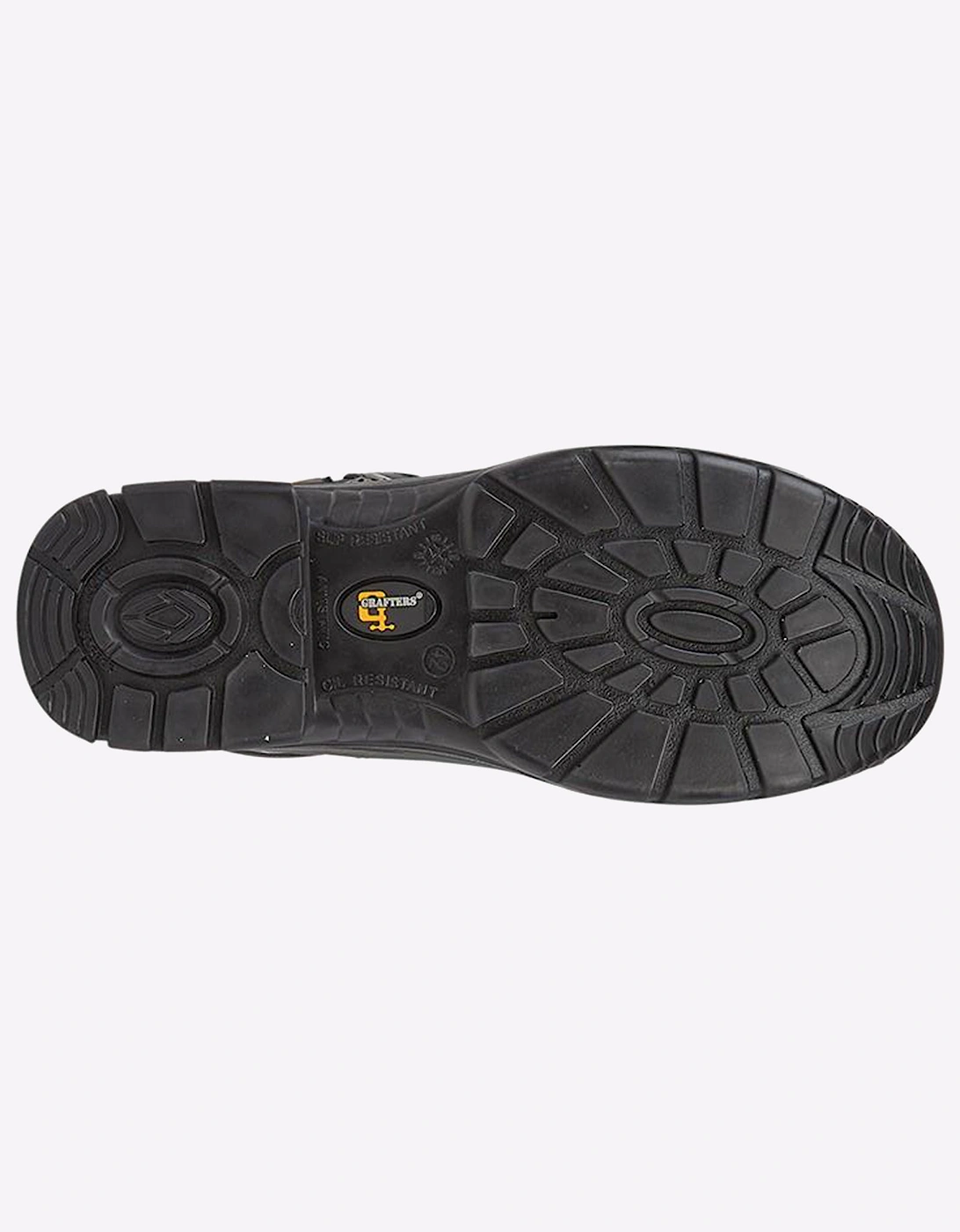 Grafters Culverton Safety Shoes Mens (Extra Wide Fit) Black