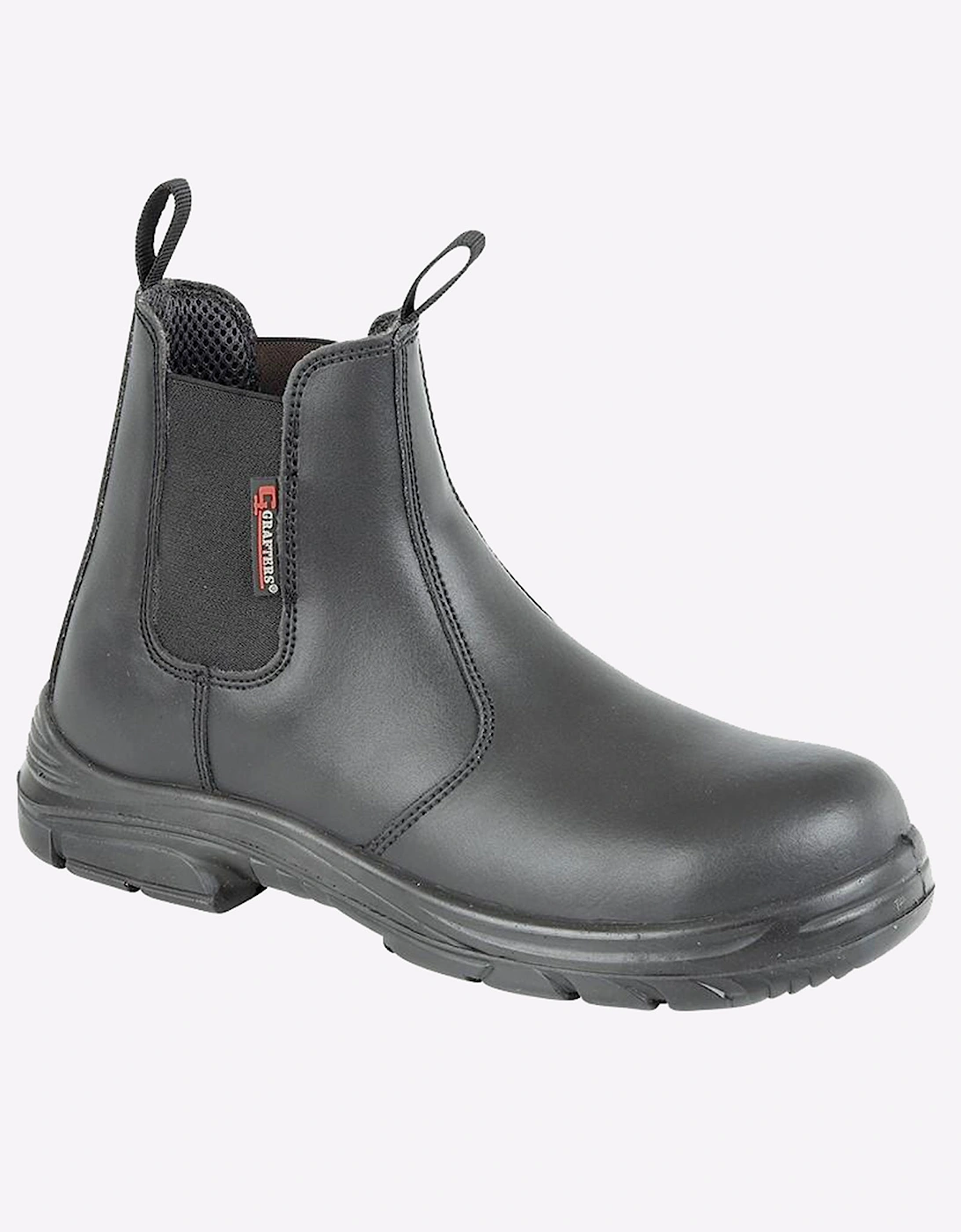 Grafters Barstow Safety Boots Mens (Extra Wide Fit) Black