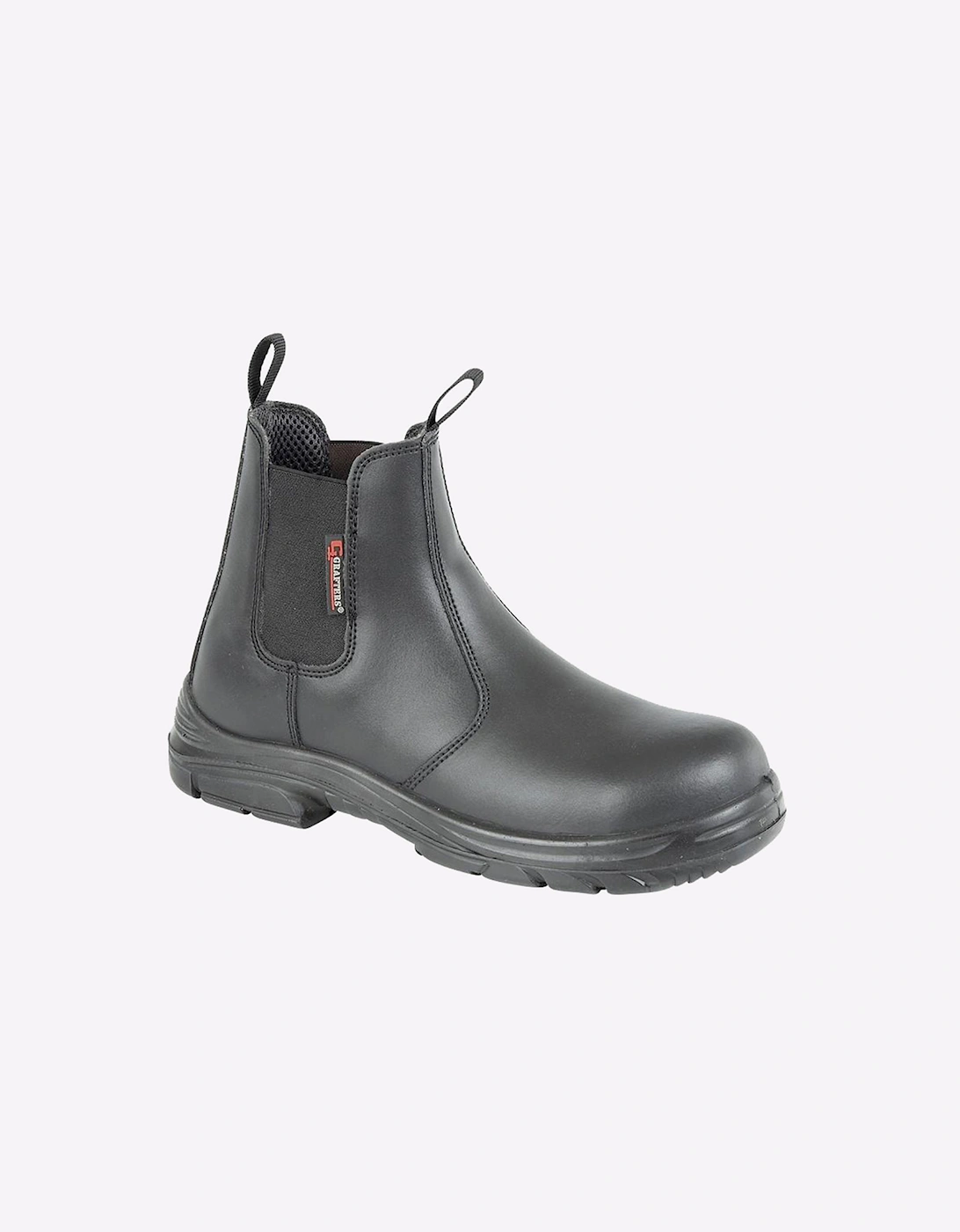 Grafters Barstow Safety Boots Mens (Extra Wide Fit) Black